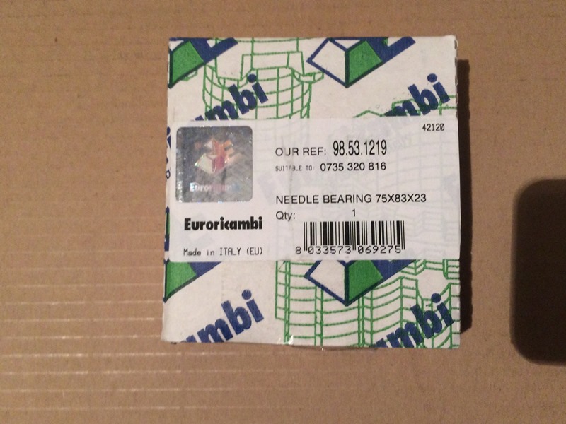 Подшипник роликовый игольчатый 75,0х83,0х23,0 (ст. 0750.115.971) (ER)