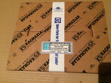 КОЛЬЦО БЛОКИРУЮЩЕЕ СИНХРОНИЗАТОРА ПЕРВОЙ ВТОРОЙ ПЕРЕДАЧИ (ER)