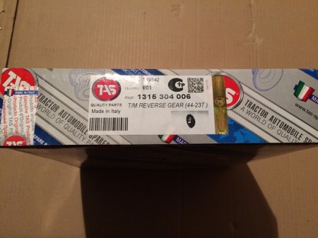 ШЕСТЕРНЯ ЗАДНЕЙ ПЕРЕДАЧИ ВТОРИЧНОГО  ВАЛА (ст. 1315.304.006) TAS